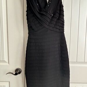 Vintage Cache black formal dress sz 6
